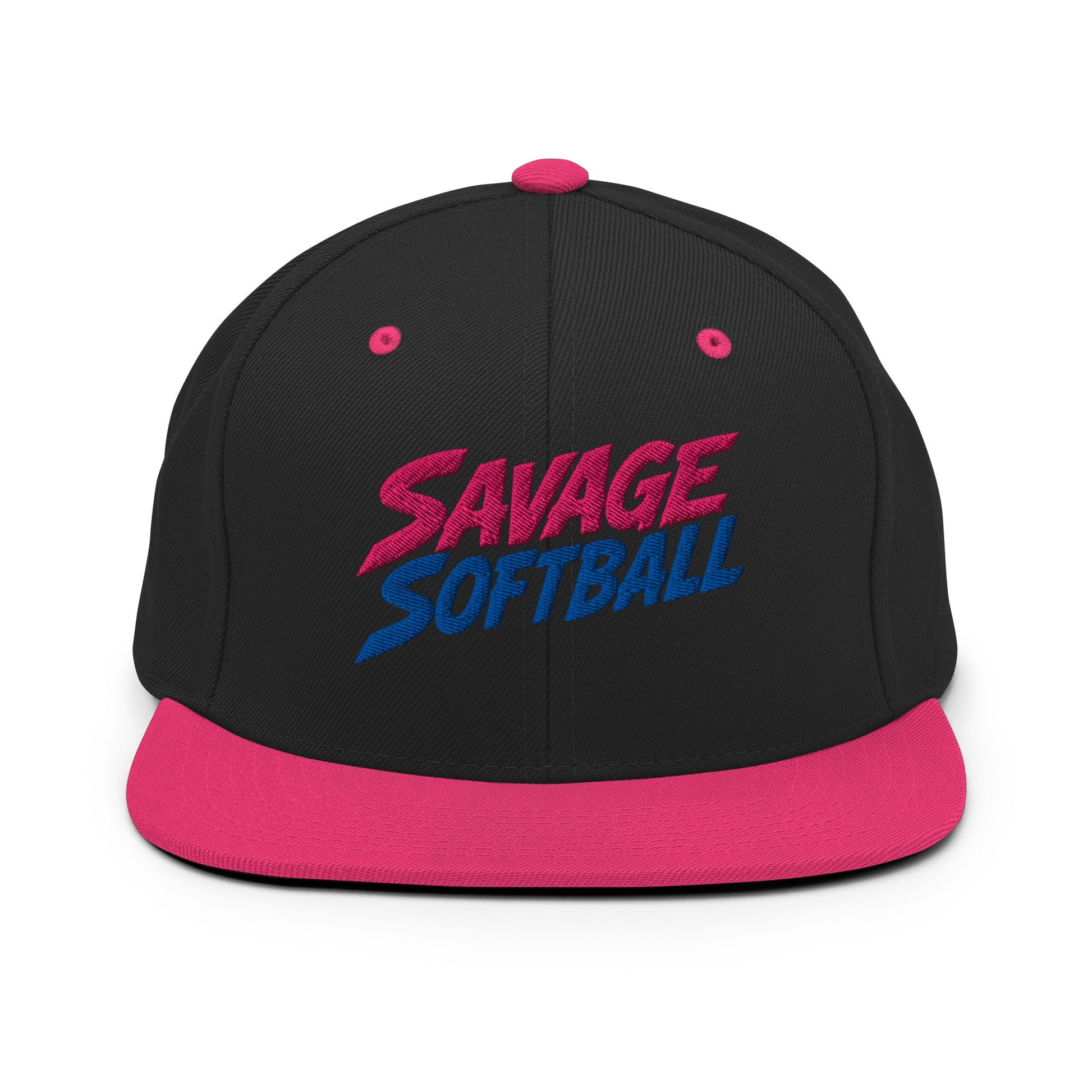 Snapback Hat | Savage Softball | Mascot Logo