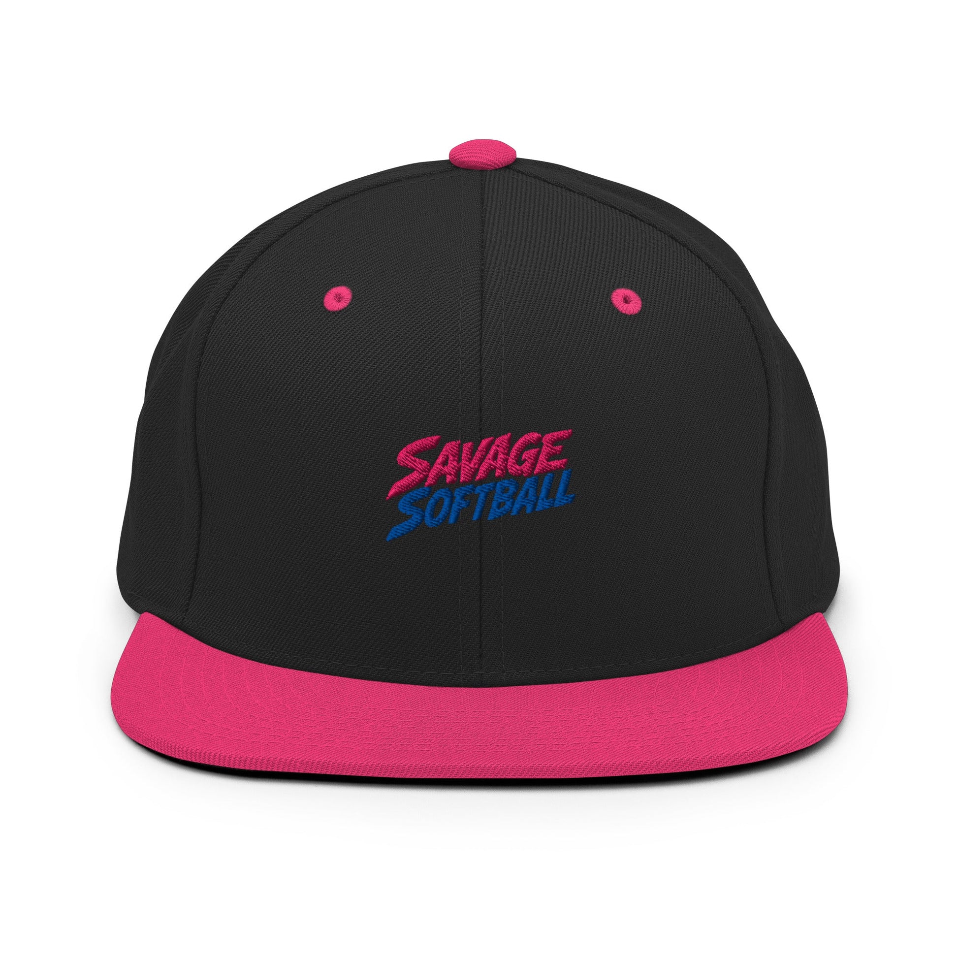 Snapback Hat | Savage Softball | Mascot Logo