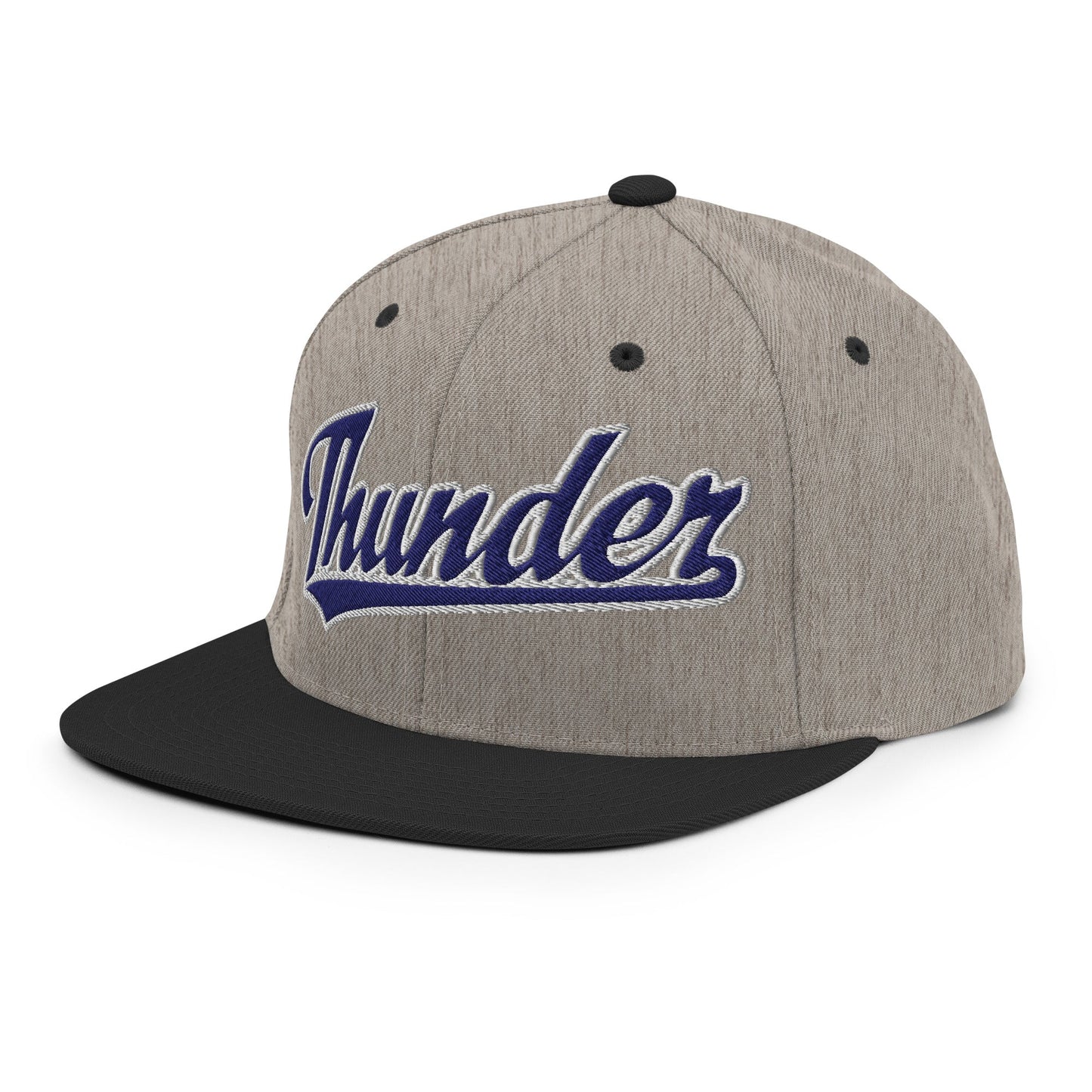 Snapback Hat | SCAA Thunder | Script Logo