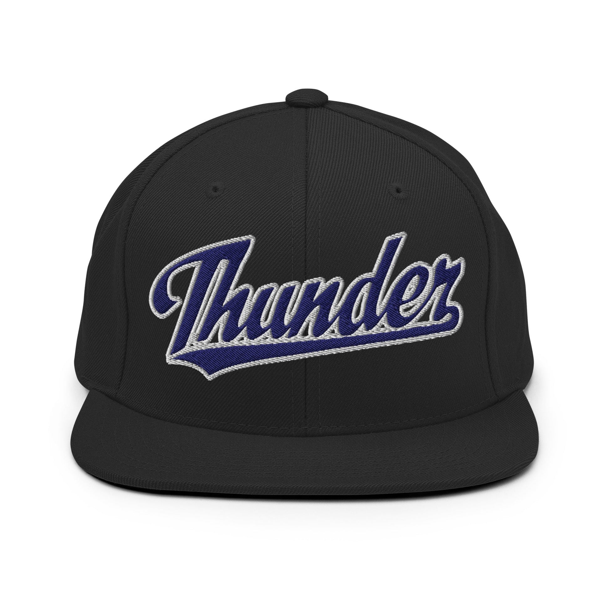 Snapback Hat | SCAA Thunder | Script Logo