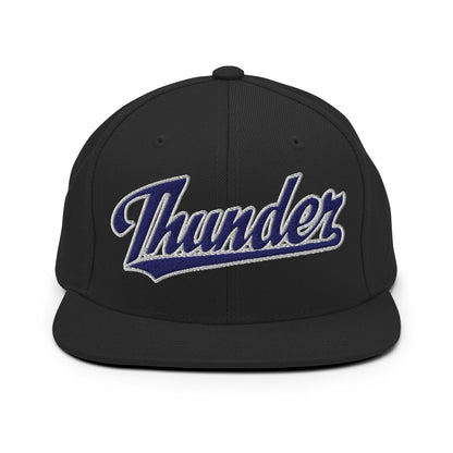Snapback Hat | SCAA Thunder | Script Logo