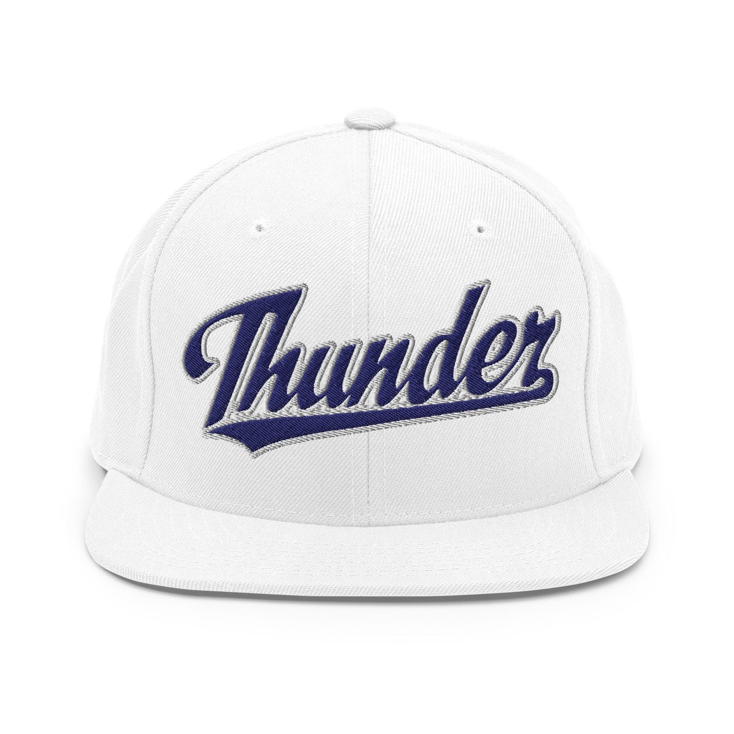 Snapback Hat | SCAA Thunder | Script Logo