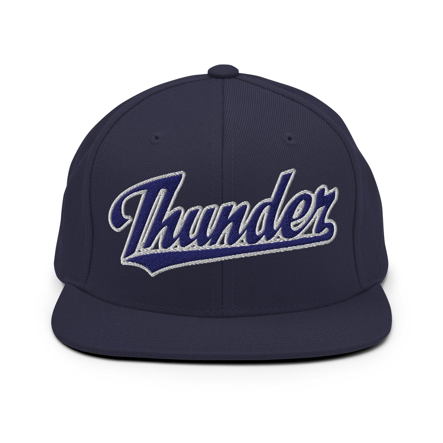 Snapback Hat | SCAA Thunder | Script Logo