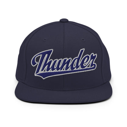 Snapback Hat | SCAA Thunder | Script Logo