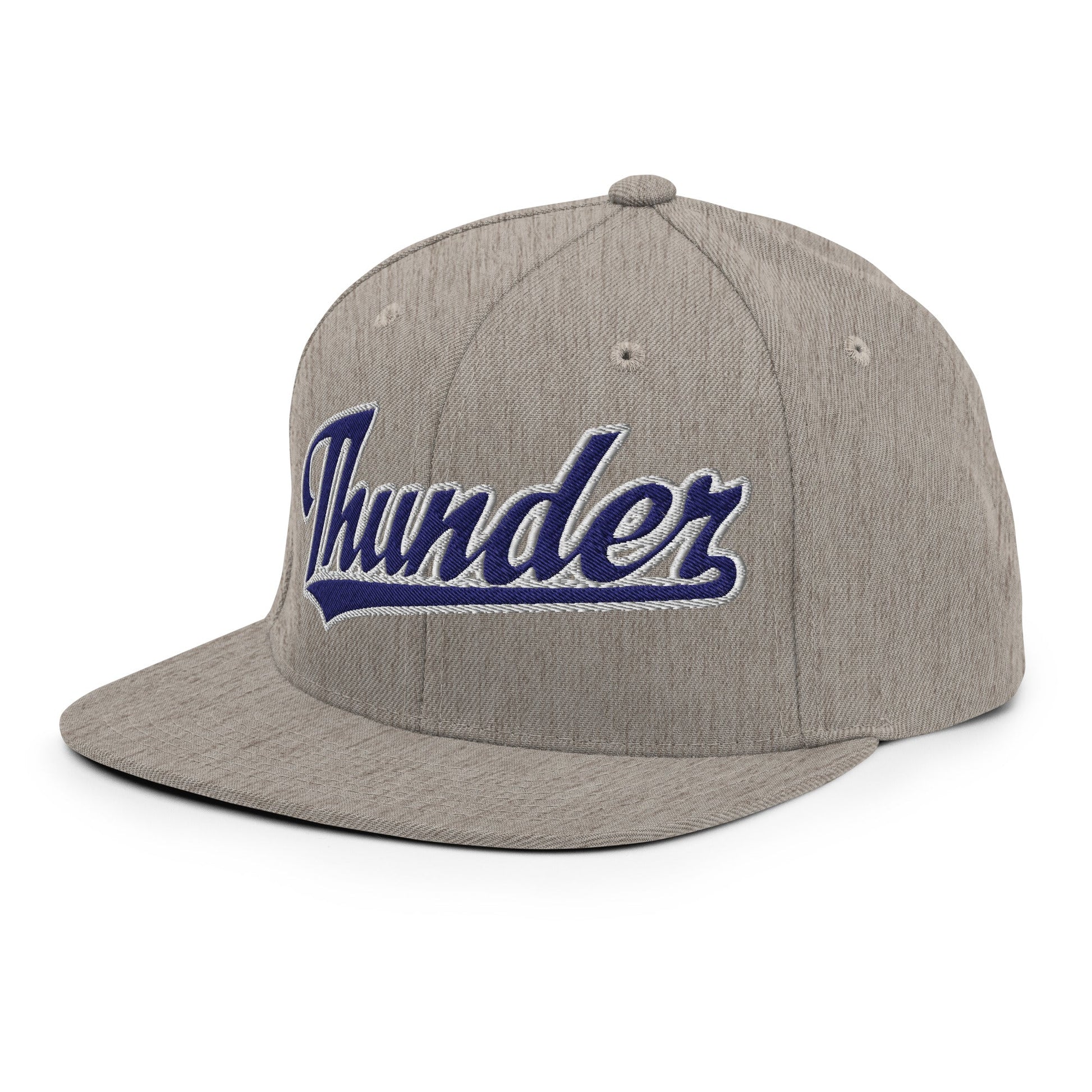 Snapback Hat | SCAA Thunder | Script Logo