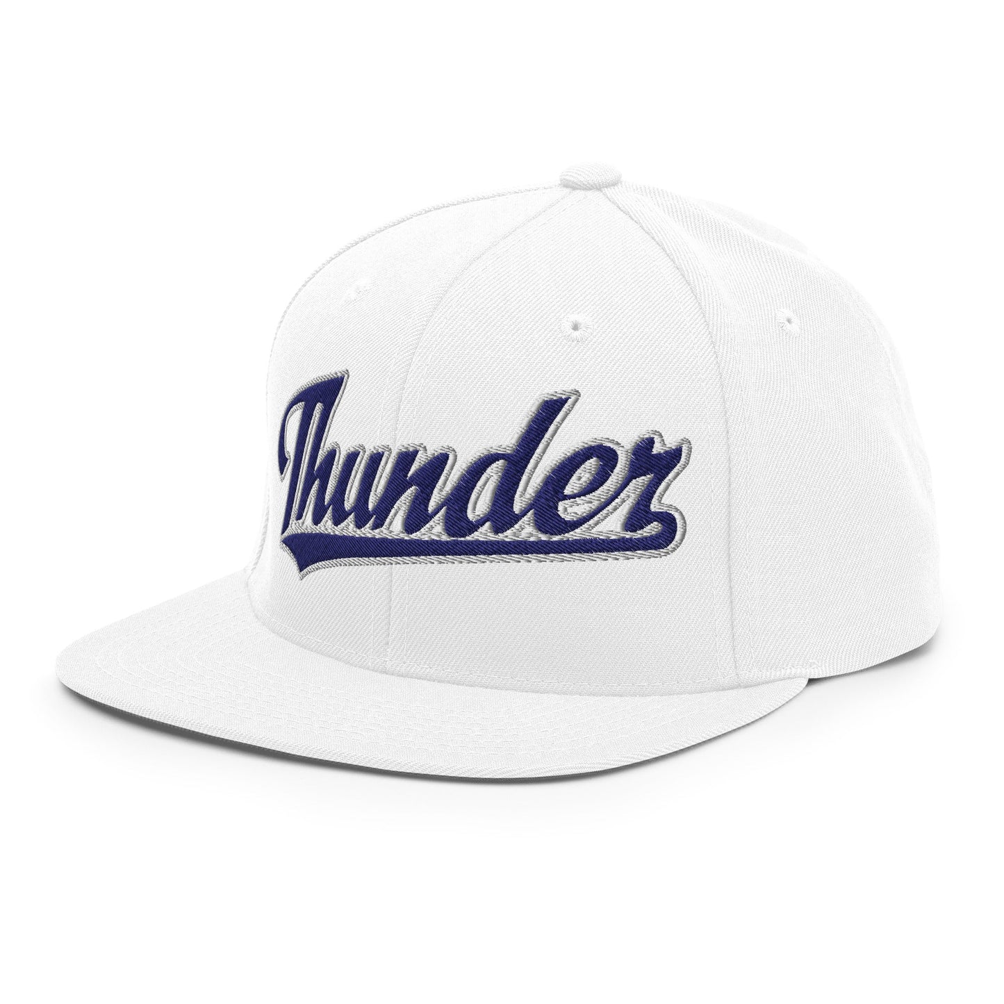 Snapback Hat | SCAA Thunder | Script Logo
