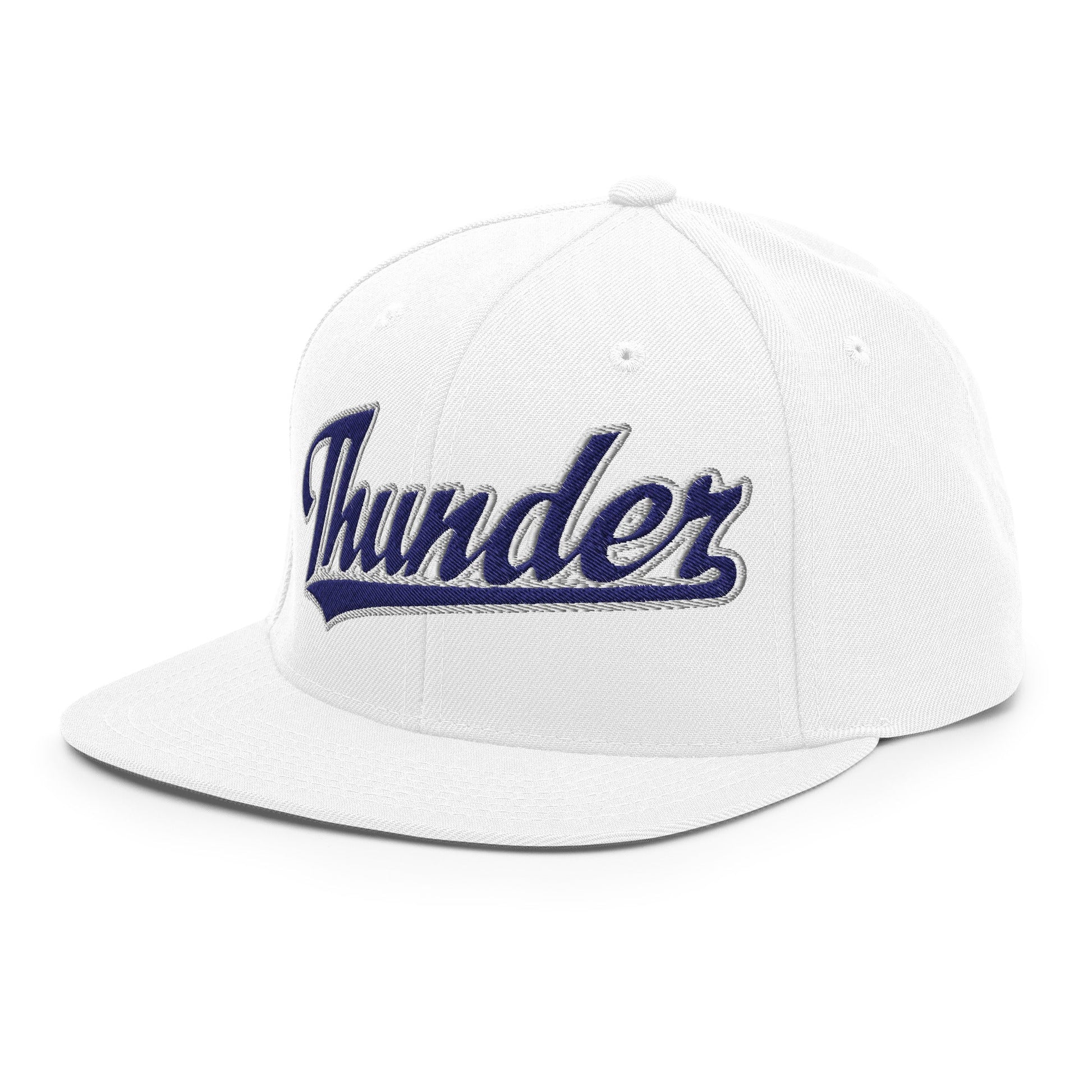 Snapback Hat | SCAA Thunder | Script Logo