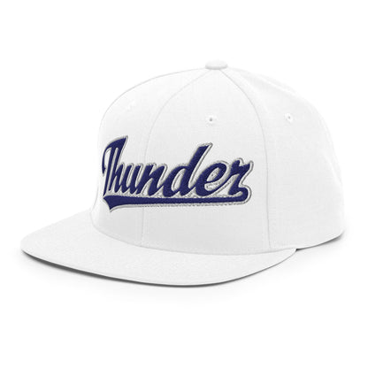 Snapback Hat | SCAA Thunder | Script Logo