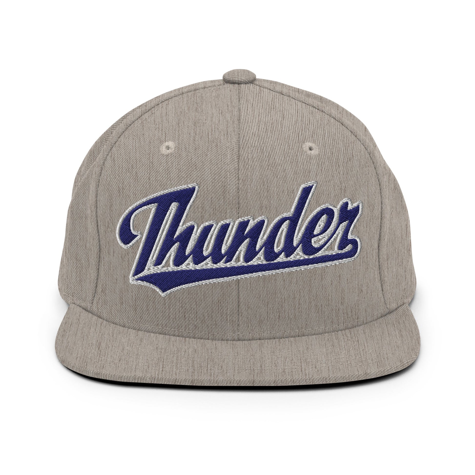 Snapback Hat | SCAA Thunder | Script Logo