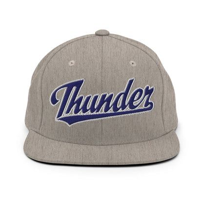 Snapback Hat | SCAA Thunder | Script Logo