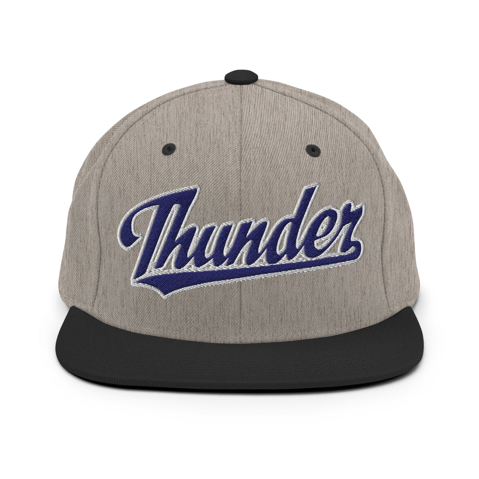 Snapback Hat | SCAA Thunder | Script Logo