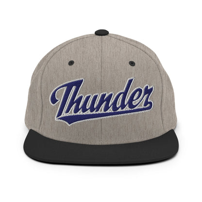 Snapback Hat | SCAA Thunder | Script Logo