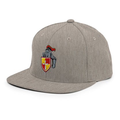 Snapback Hat | Scecina High School Track and Field | Crusader Logo