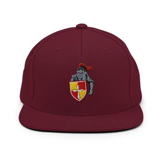 Snapback Hat | Scecina High School Track and Field | Crusader Logo