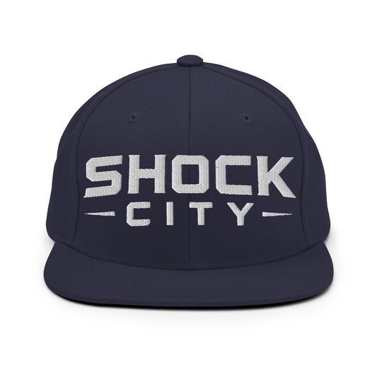 Snapback Hat | Shock City FC | Modern Script Logo