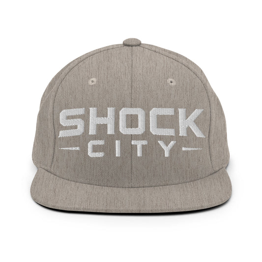 Snapback Hat | Shock City FC | Modern Script Logo