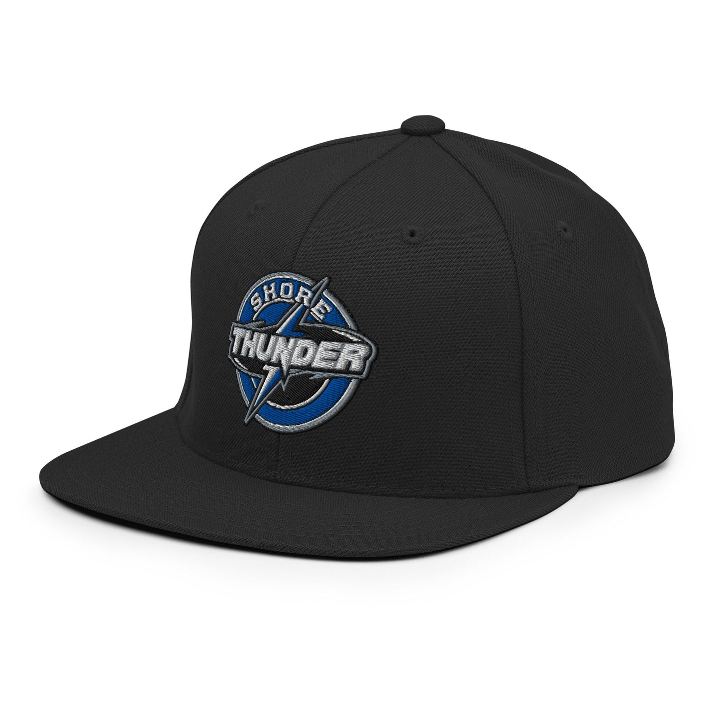 Snapback Hat | Shore Thunder LLC | Badge Logo