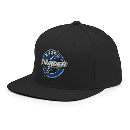 Snapback Hat | Shore Thunder LLC | Badge Logo