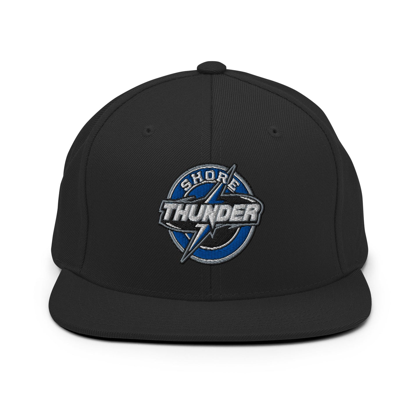 Snapback Hat | Shore Thunder LLC | Badge Logo