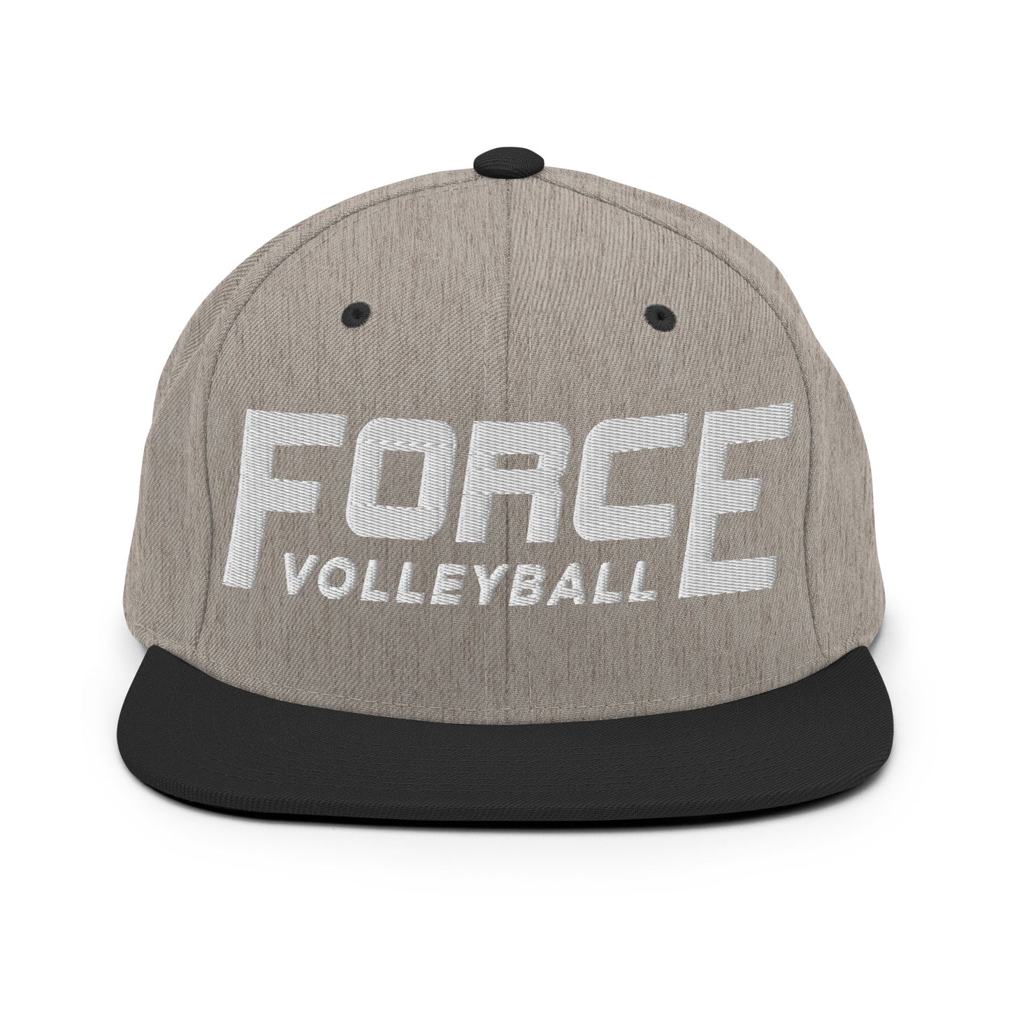 Snapback Hat | Shreveport Force Volleyball | Script Logo