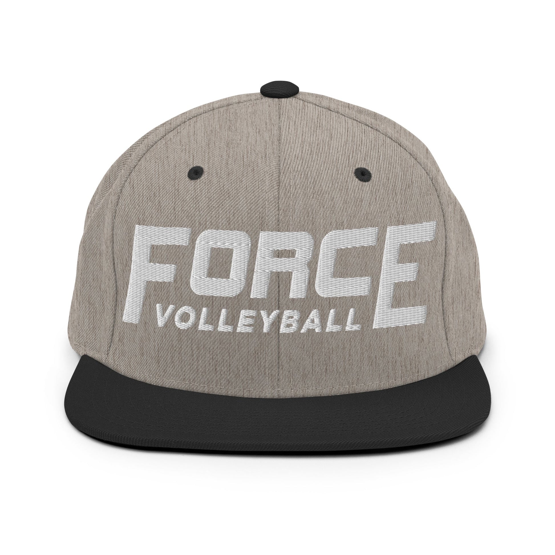 Snapback Hat | Shreveport Force Volleyball | Script Logo