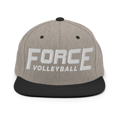Snapback Hat | Shreveport Force Volleyball | Script Logo
