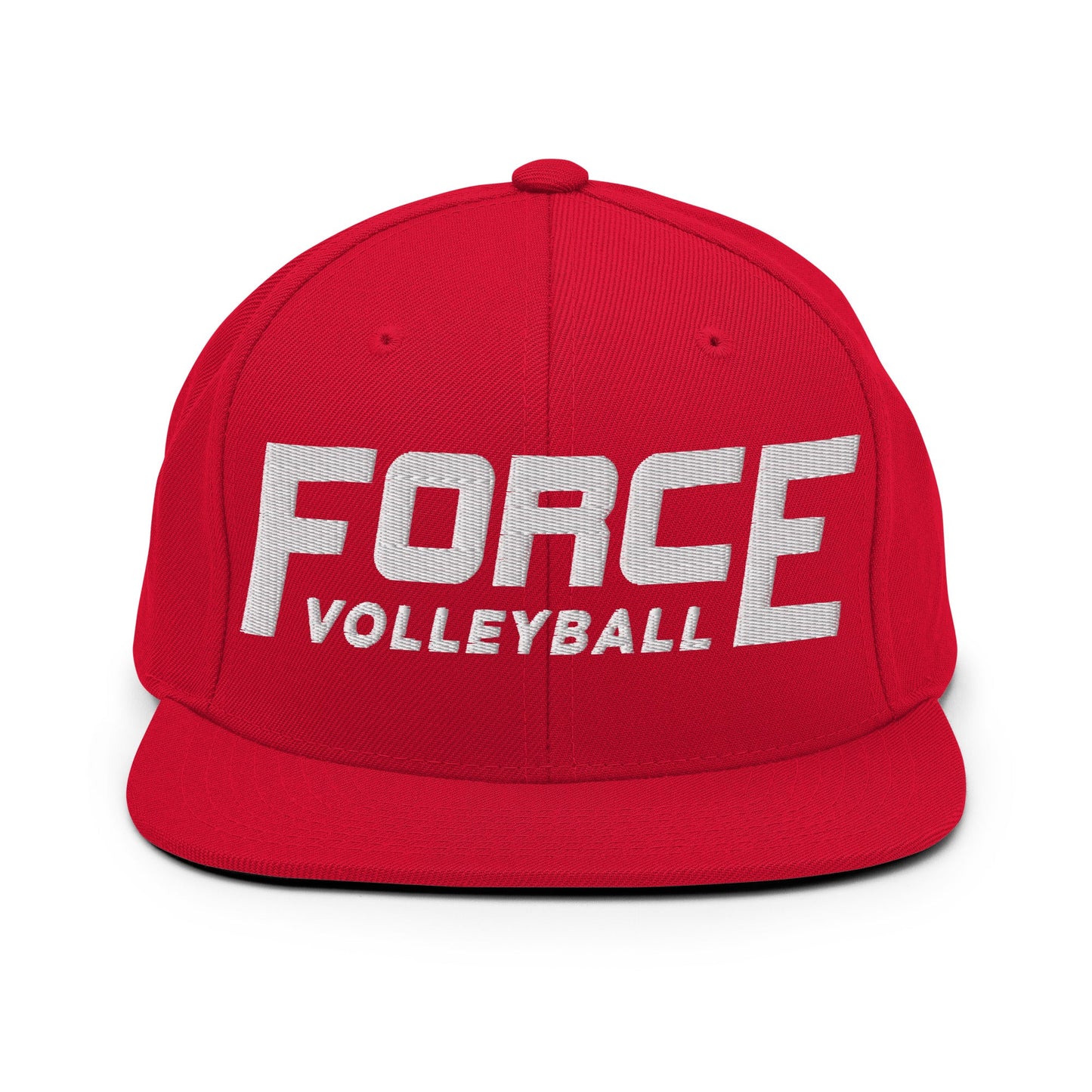 Snapback Hat | Shreveport Force Volleyball | Script Logo