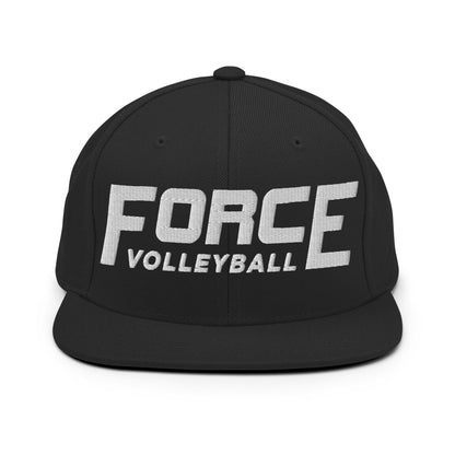 Snapback Hat | Shreveport Force Volleyball | Script Logo