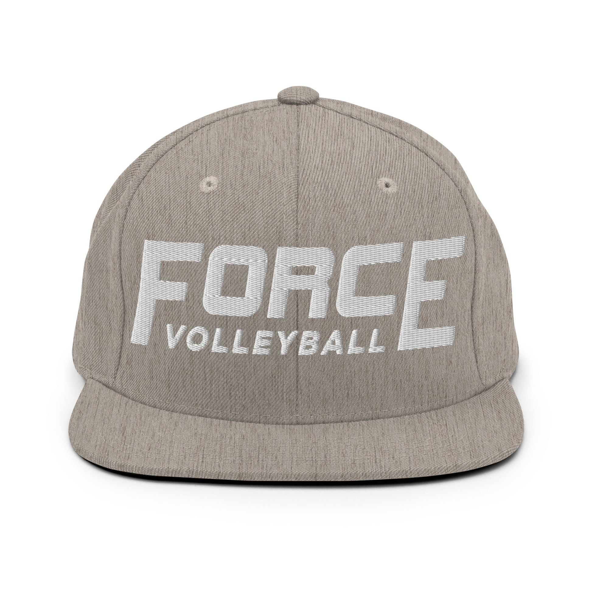 Snapback Hat | Shreveport Force Volleyball | Script Logo