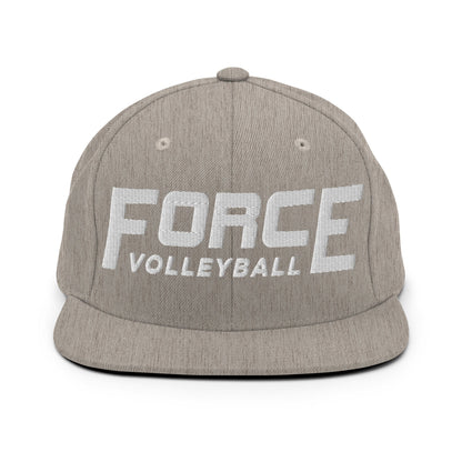 Snapback Hat | Shreveport Force Volleyball | Script Logo