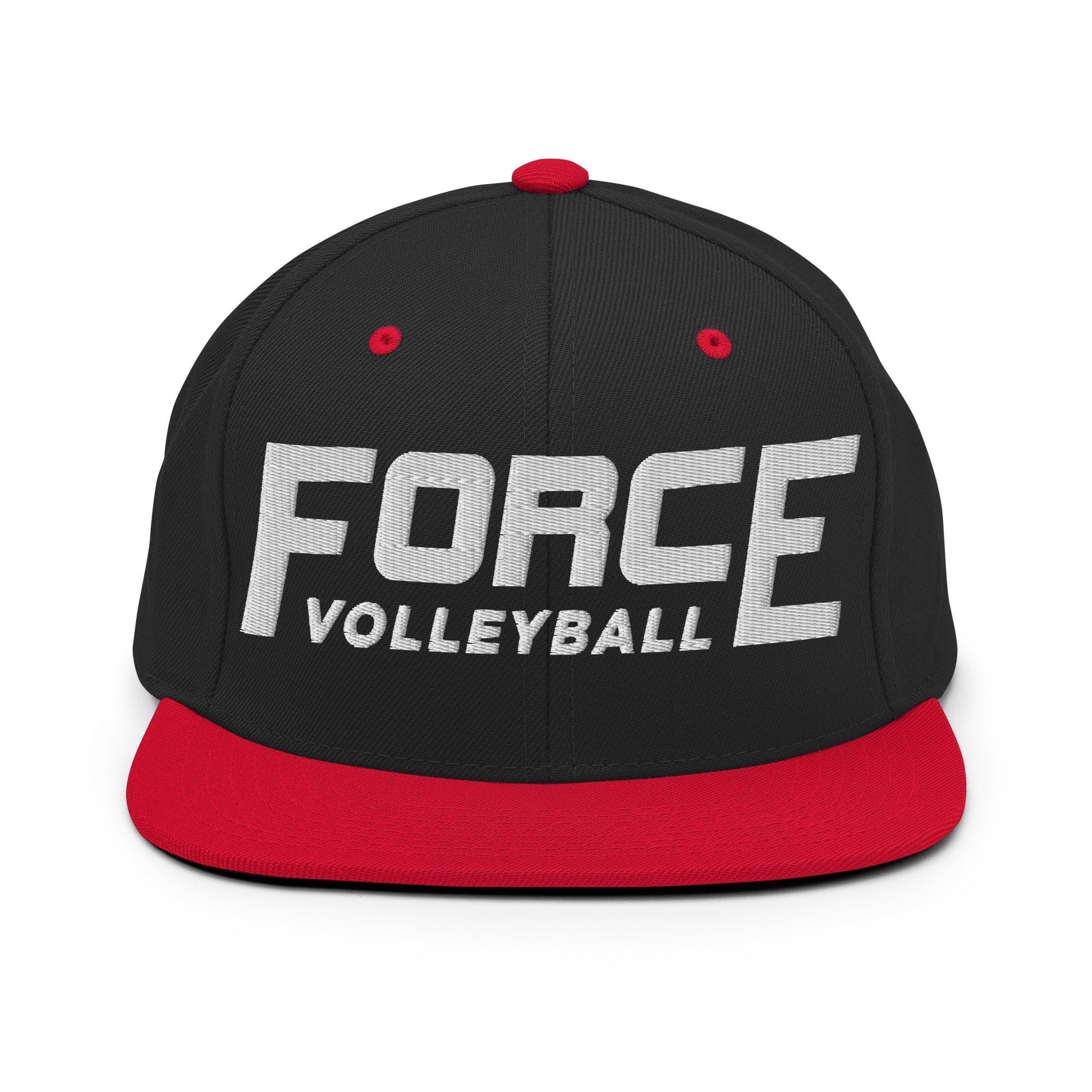 Snapback Hat | Shreveport Force Volleyball | Script Logo