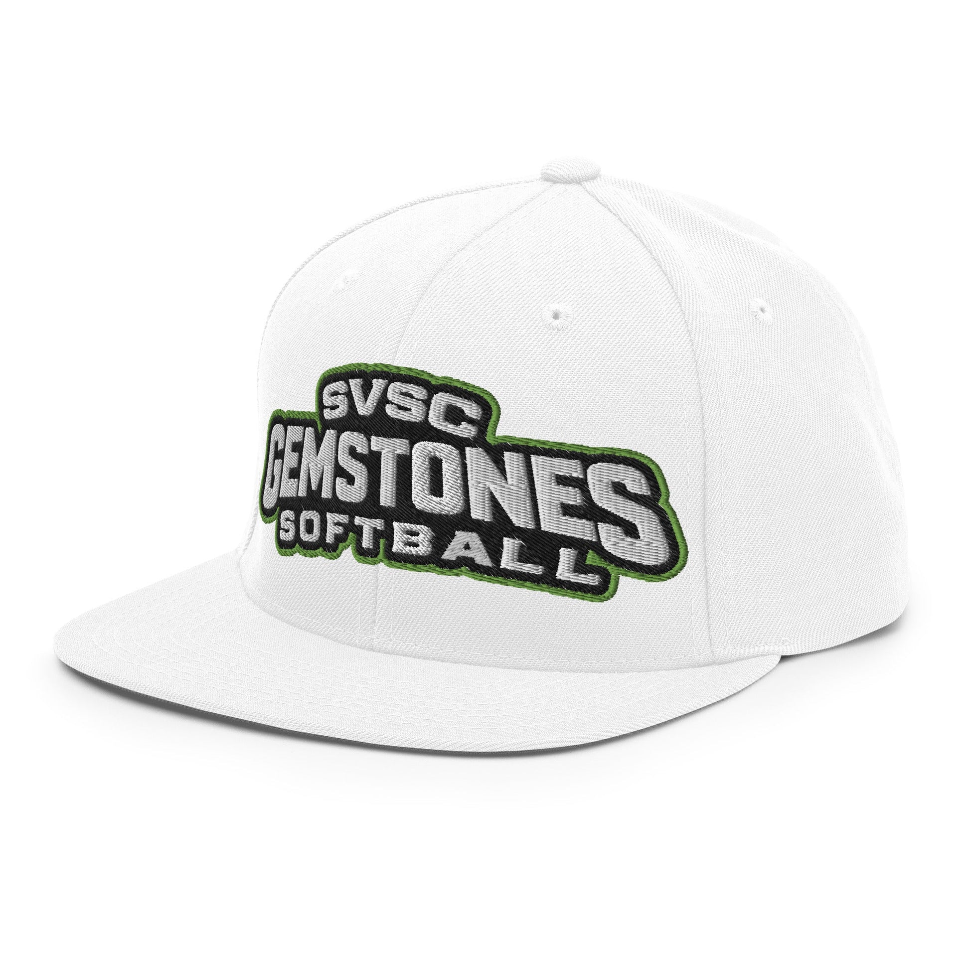 Snapback Hat | Silver Valley Gemstones | Vanguard Logo