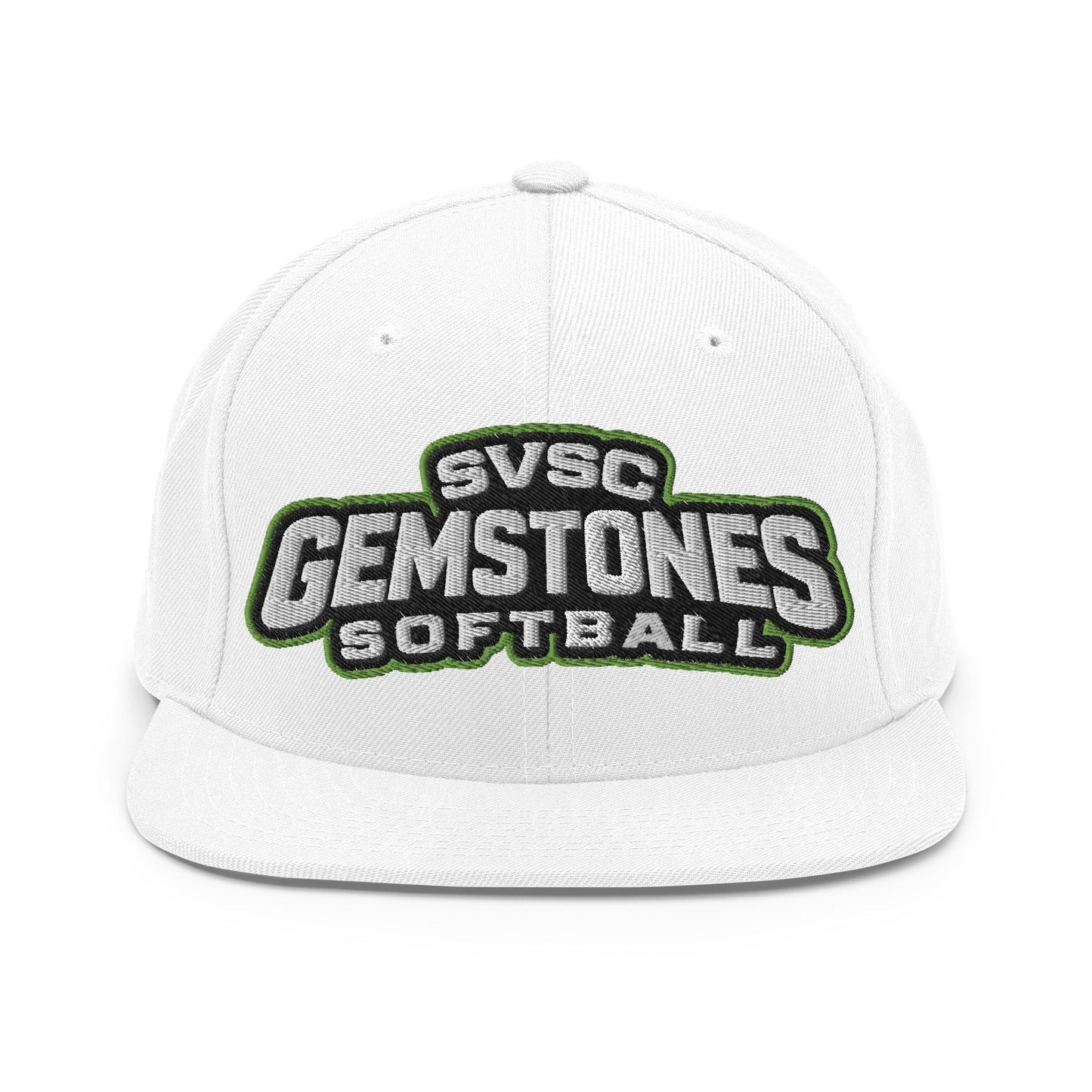 Snapback Hat | Silver Valley Gemstones | Vanguard Logo