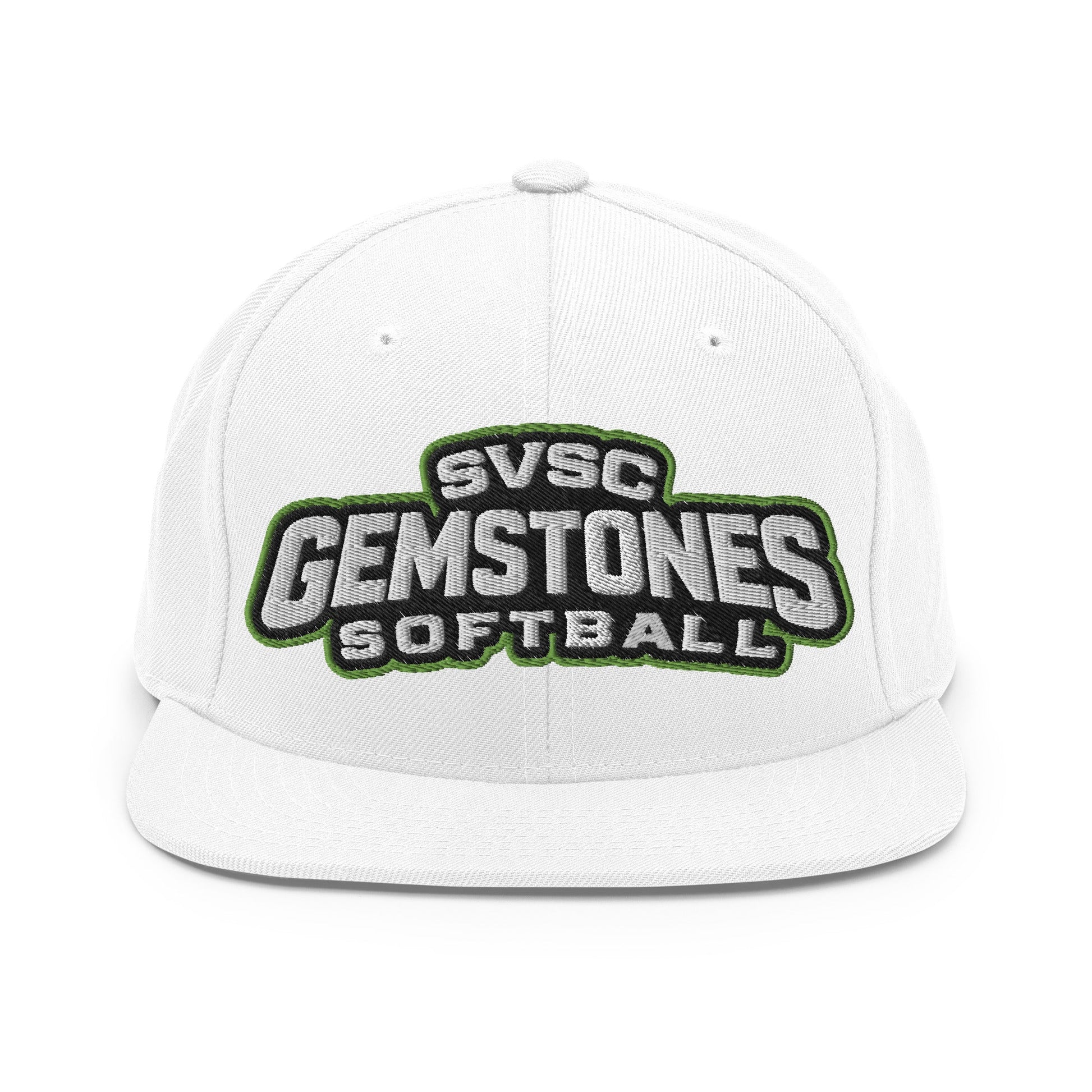 Snapback Hat | Silver Valley Gemstones | Vanguard Logo