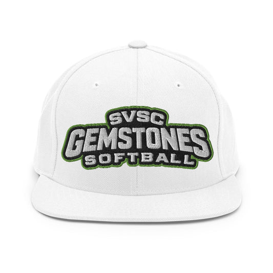Snapback Hat | Silver Valley Gemstones | Vanguard Logo