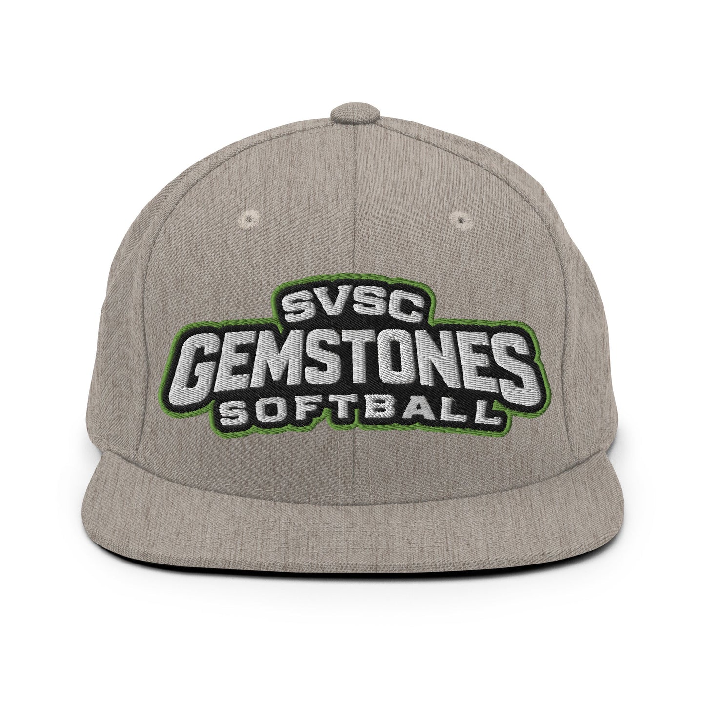 Snapback Hat | Silver Valley Gemstones | Vanguard Logo