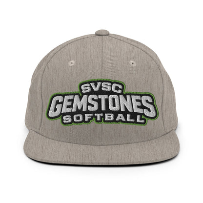 Snapback Hat | Silver Valley Gemstones | Vanguard Logo