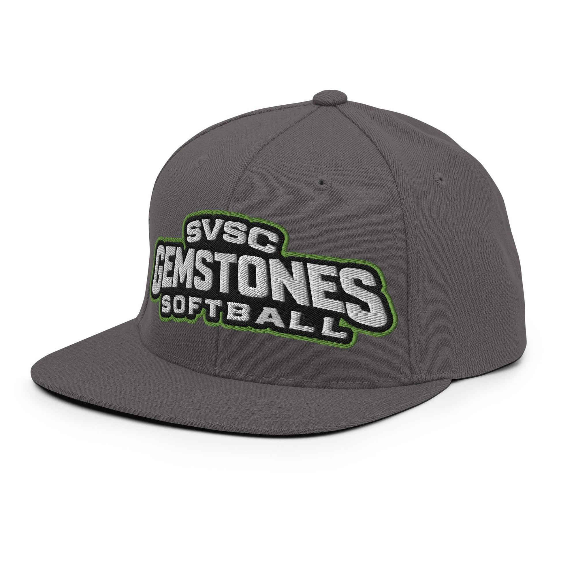 Snapback Hat | Silver Valley Gemstones | Vanguard Logo