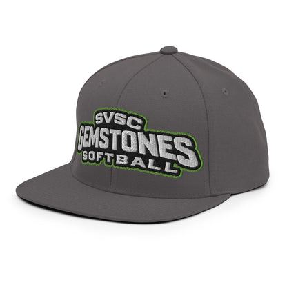 Snapback Hat | Silver Valley Gemstones | Vanguard Logo