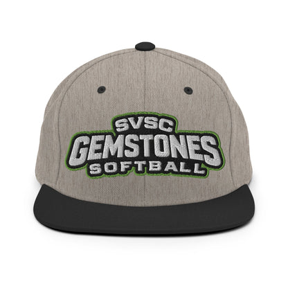 Snapback Hat | Silver Valley Gemstones | Vanguard Logo