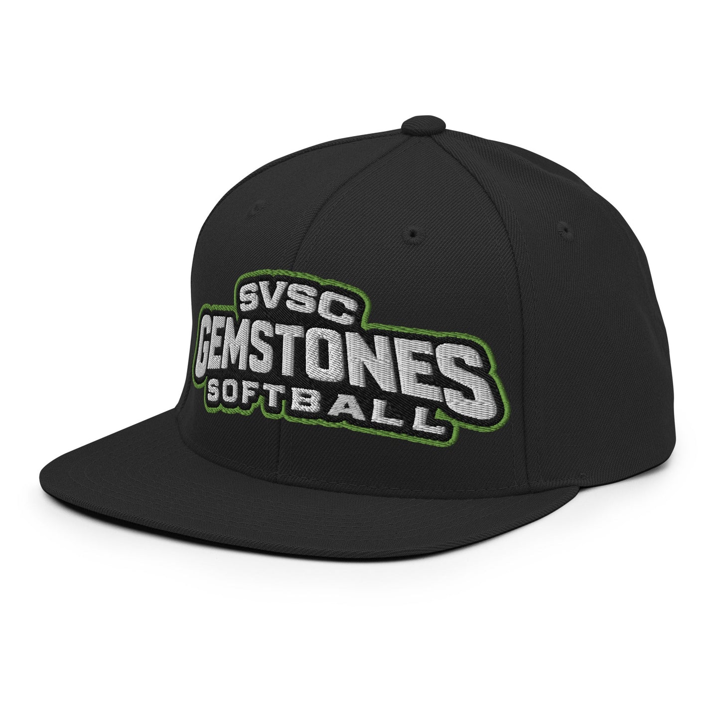 Snapback Hat | Silver Valley Gemstones | Vanguard Logo
