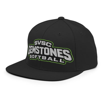 Snapback Hat | Silver Valley Gemstones | Vanguard Logo