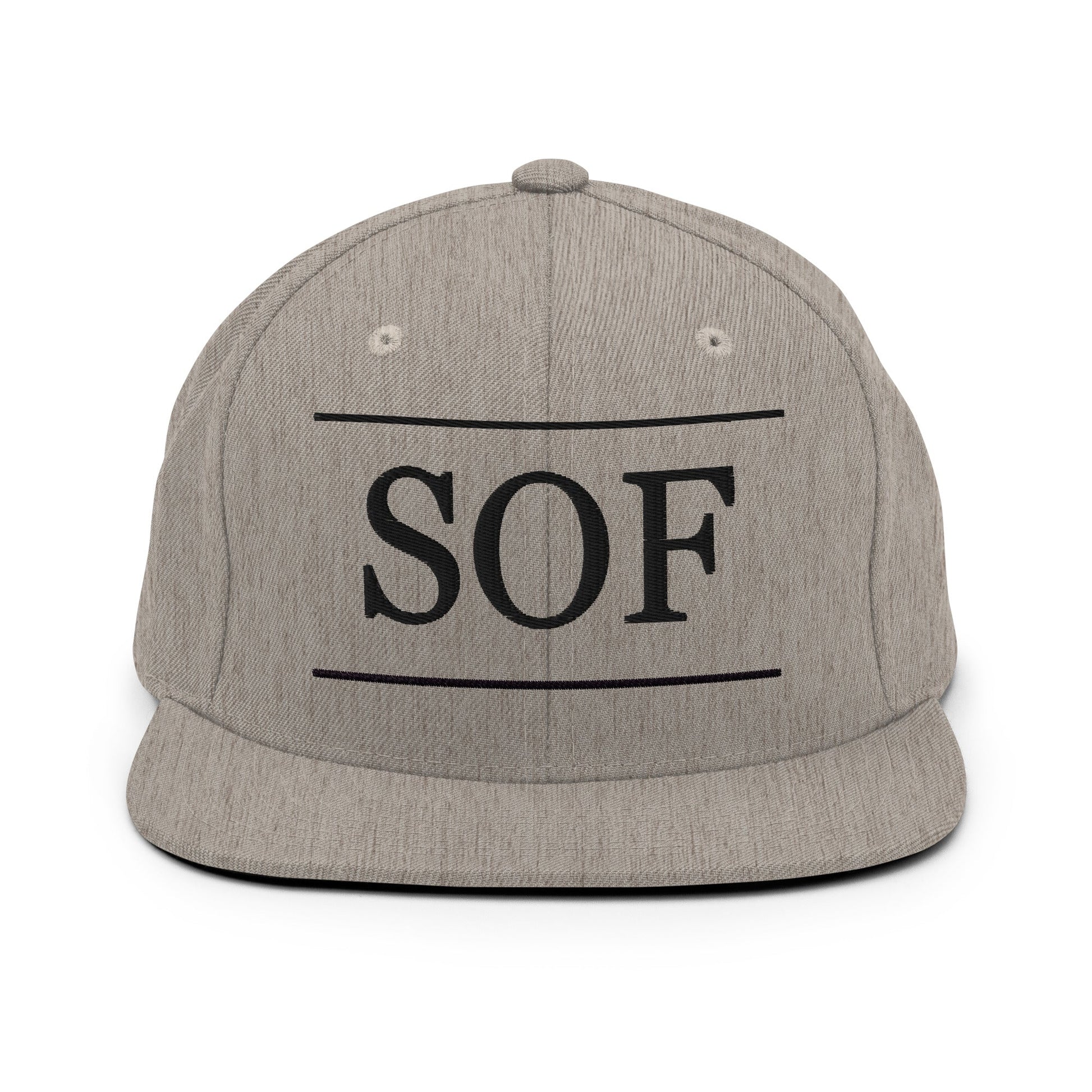 Snapback Hat | Sleepy Oaks Farm | SOF Logo