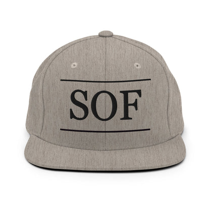 Snapback Hat | Sleepy Oaks Farm | SOF Logo