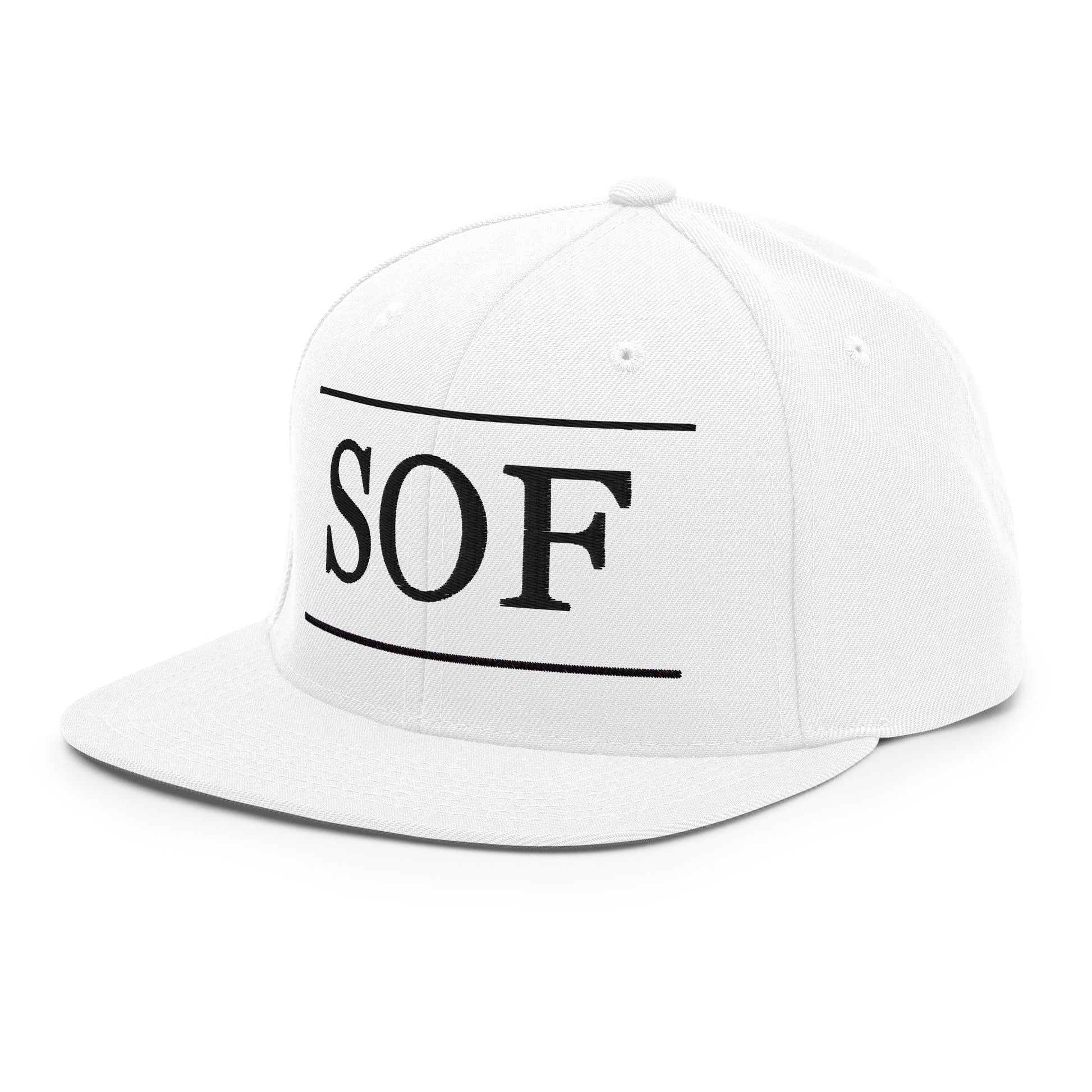 Snapback Hat | Sleepy Oaks Farm | SOF Logo