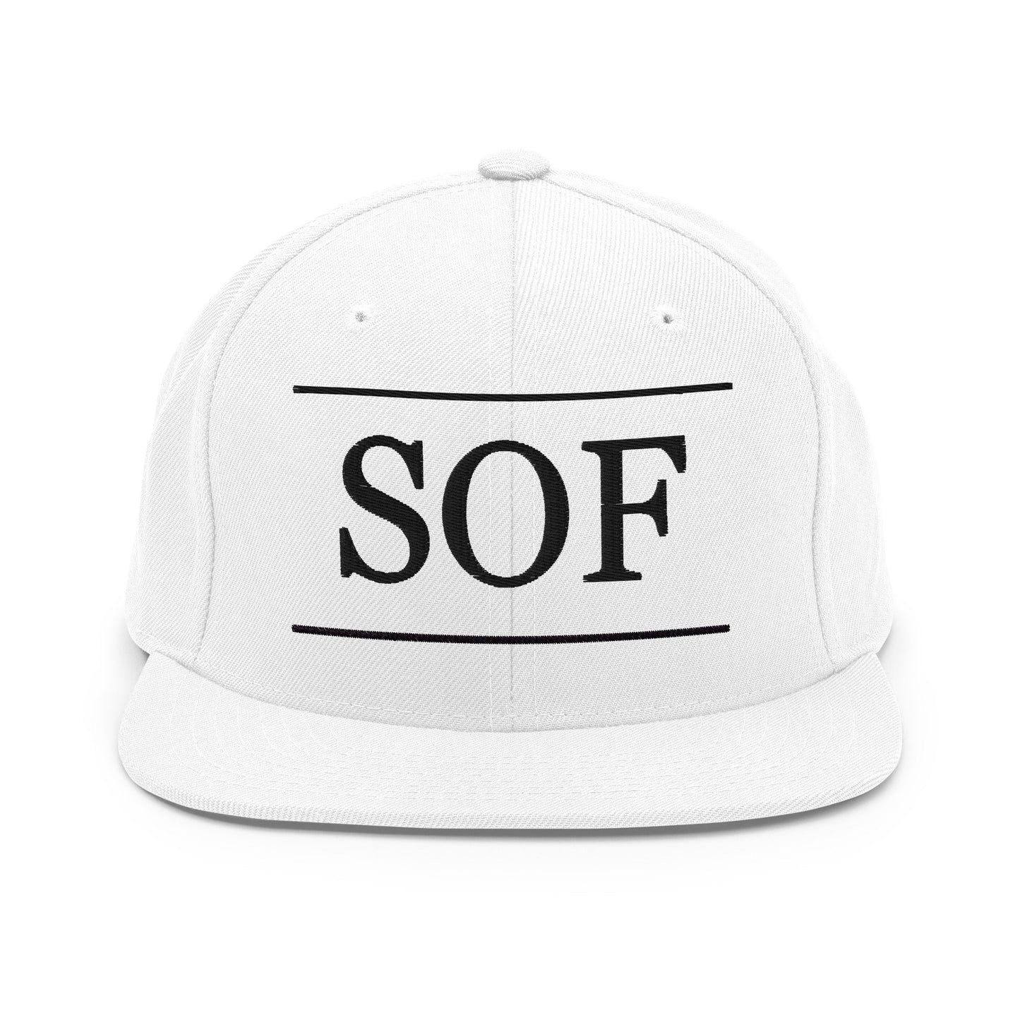 Snapback Hat | Sleepy Oaks Farm | SOF Logo