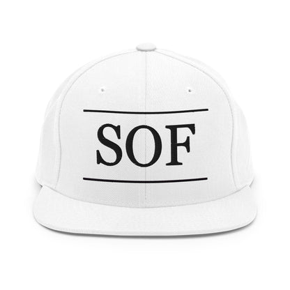 Snapback Hat | Sleepy Oaks Farm | SOF Logo