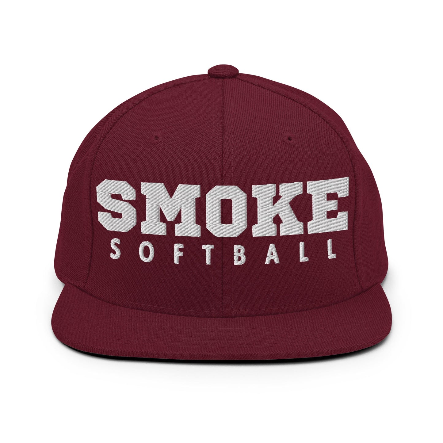 Snapback Hat | Smoke 14U Softball | Modern Script Logo