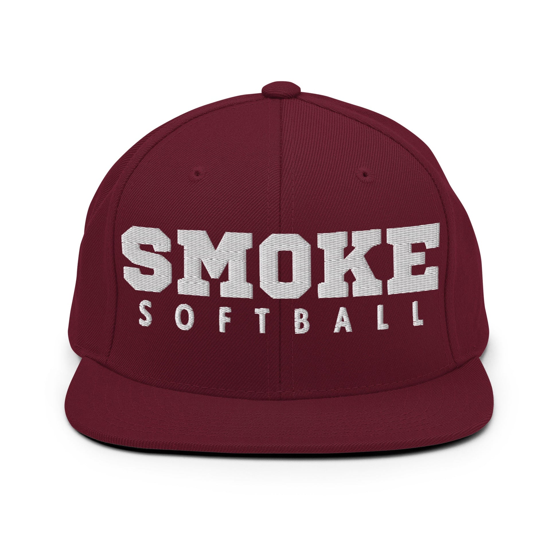 Snapback Hat | Smoke 14U Softball | Modern Script Logo