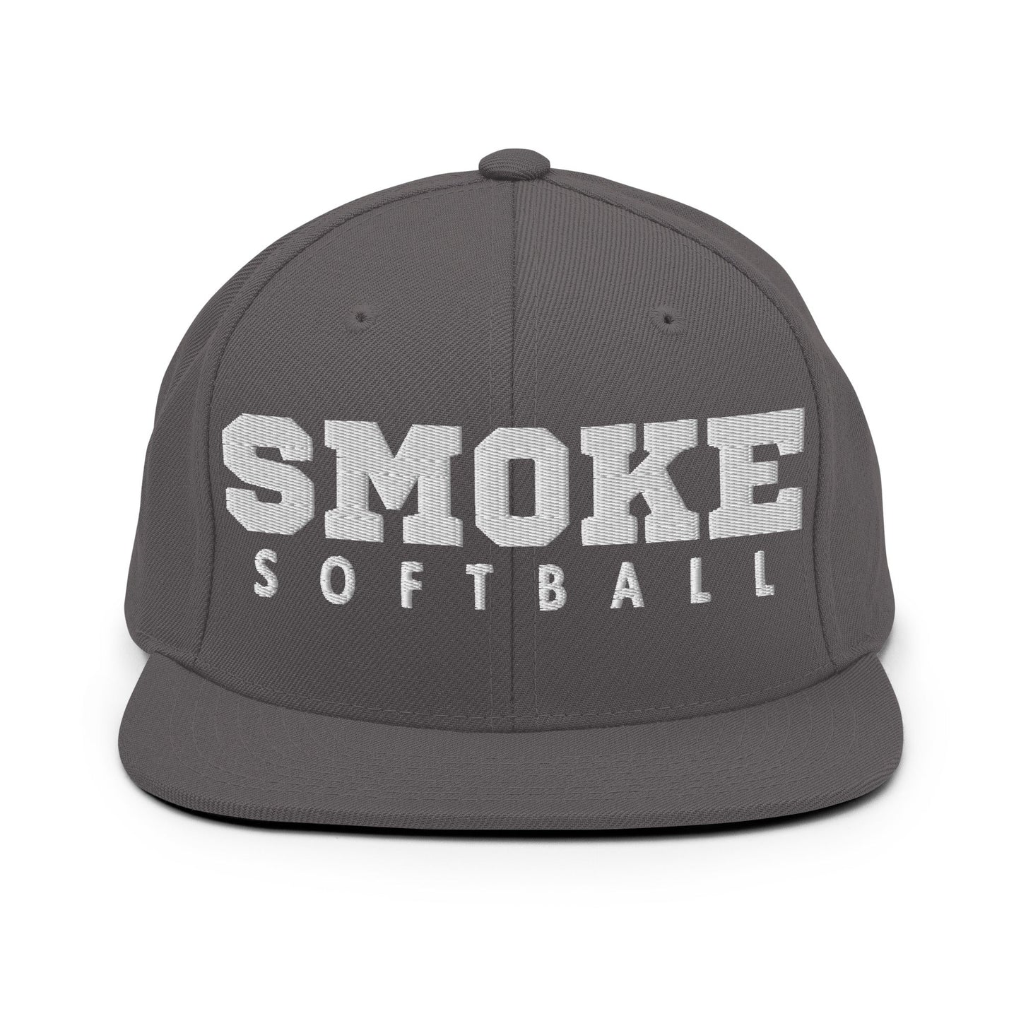 Snapback Hat | Smoke 14U Softball | Modern Script Logo